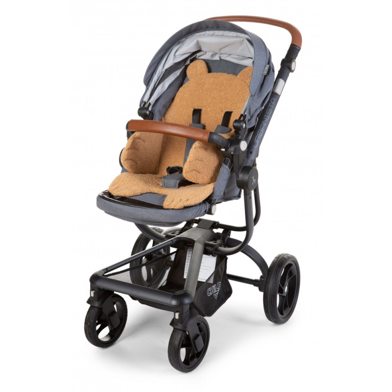 Подушка універсальна до стільця для годування Childhome teddy/beige
