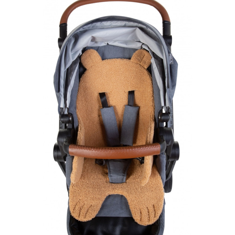 Подушка універсальна до стільця для годування Childhome teddy/beige