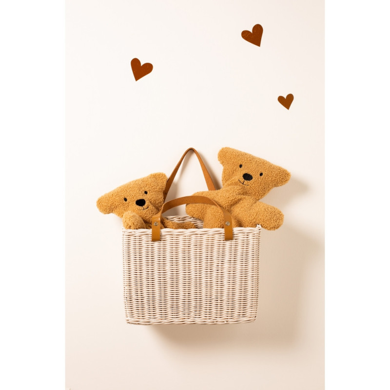 Іграшка - комфортер Childhome Teddy коричневий