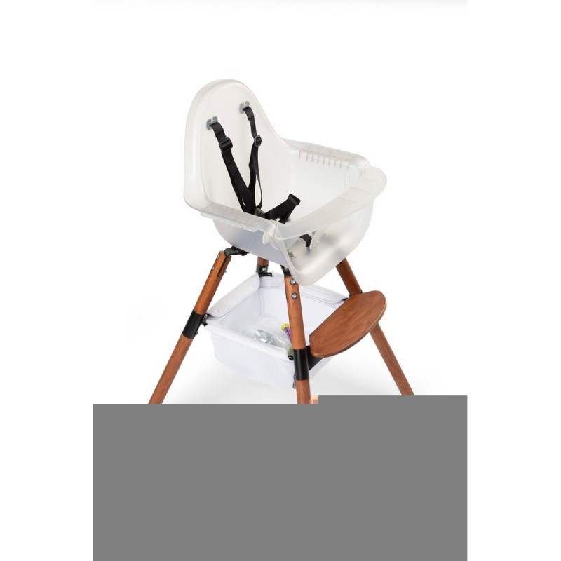 Корзина для речей до стільця для годування Childhome Evolu white