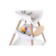 Корзина для речей до стільця для годування Childhome Evolu white