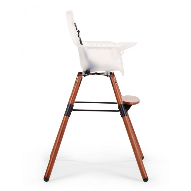 Стілець для годування Childhome Evolu 2 з бампером nut/frosted