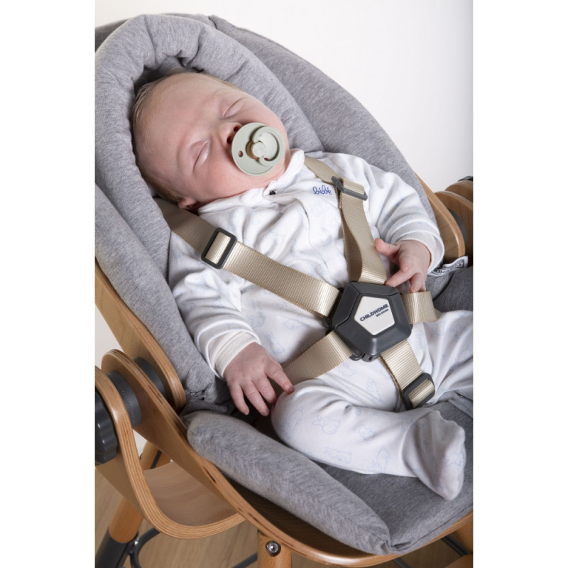 Подушка на сидіння для новонародженого Childhome Evolu grey