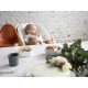 Подушка на сидіння для новонародженого Childhome Evolu hearts