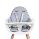 Подушка до стільця для годування Childhome Evolu light grey Подушка до стільця для годування Childhome Evolu light grey