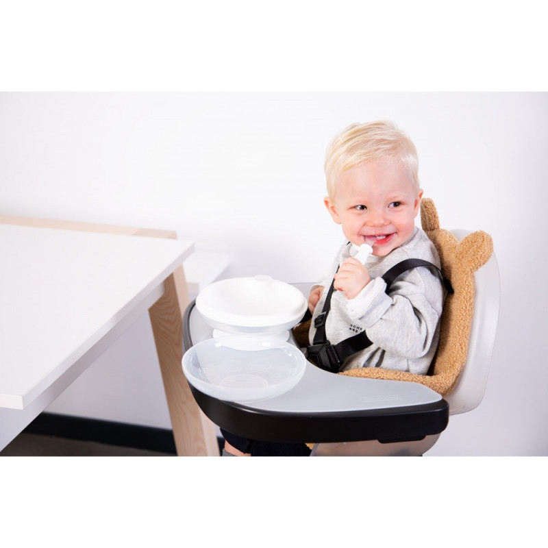 Подушка до стільця для годування Childhome Evolu teddy/beige