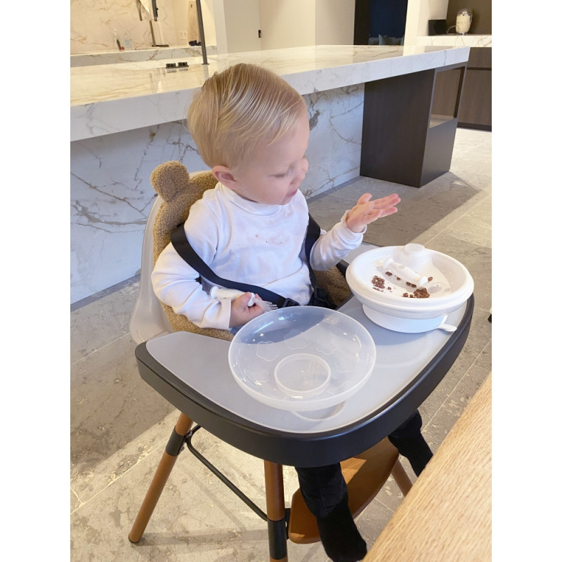 Подушка до стільця для годування Childhome Evolu teddy/beige