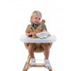 Подушка до стільця для годування Childhome Evolu teddy/beige