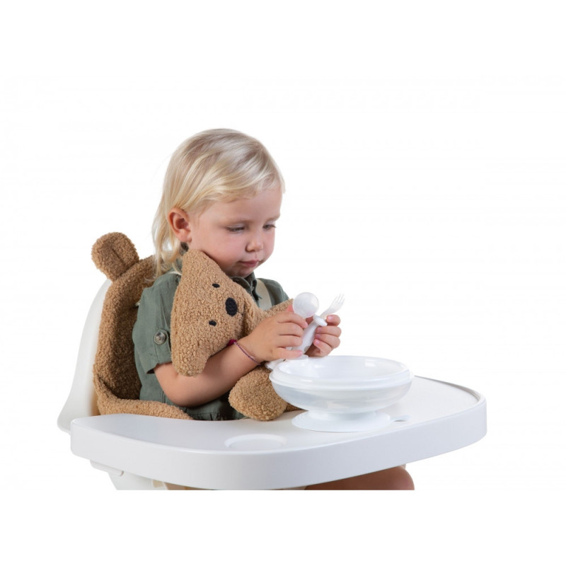 Подушка до стільця для годування Childhome Evolu teddy/beige