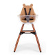 Подушка до стільця для годування Childhome Evolu teddy/beige