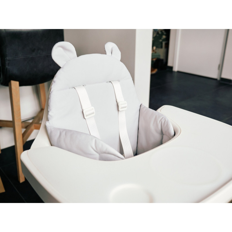 Подушка до стільця для годування Childhome Evolu водонепроникна grey