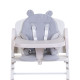 Подушка до стільця для годування Childhome Evolu водонепроникна grey