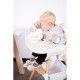 Столик до стільця для годування Childhome Evolu white