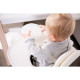 Столик до стільця для годування Childhome Evolu white