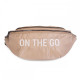 Сумка через плече Childhome Banana bag puffered beige
