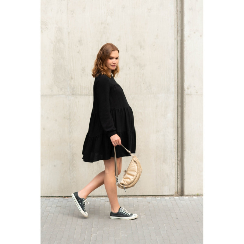 Сумка через плече Childhome Banana bag puffered beige