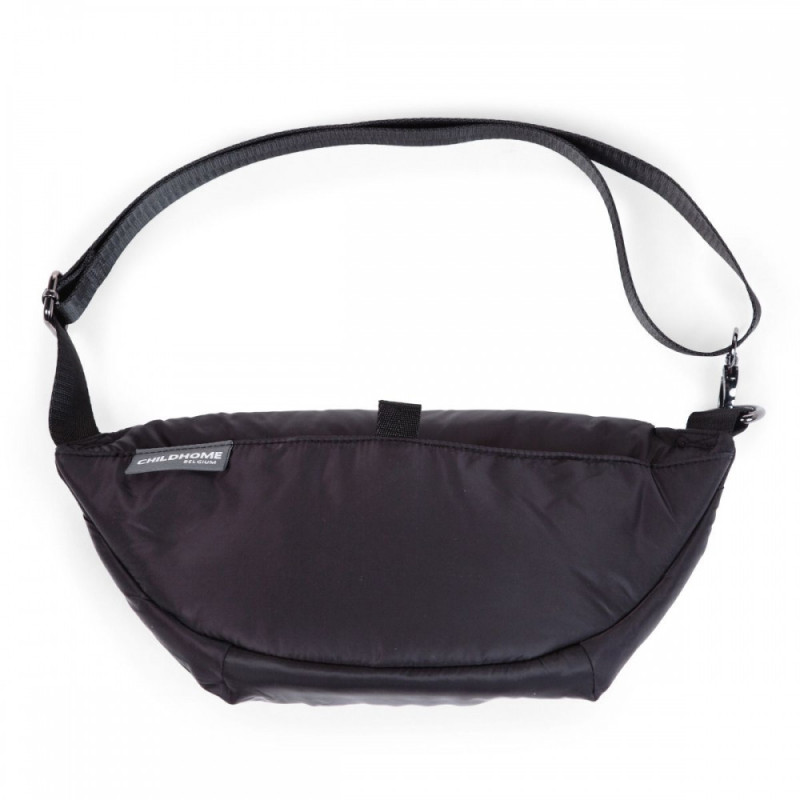 Сумка через плече Childhome Banana bag puffered black