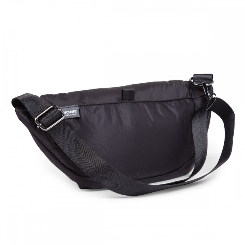 Сумка через плече Childhome Banana bag puffered black