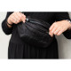 Сумка через плече Childhome Banana bag puffered black