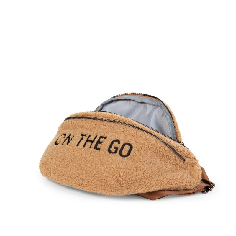 Сумка через плече Childhome Banana bag teddy beige
