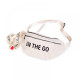Сумка через плече Childhome Banana bag teddy white