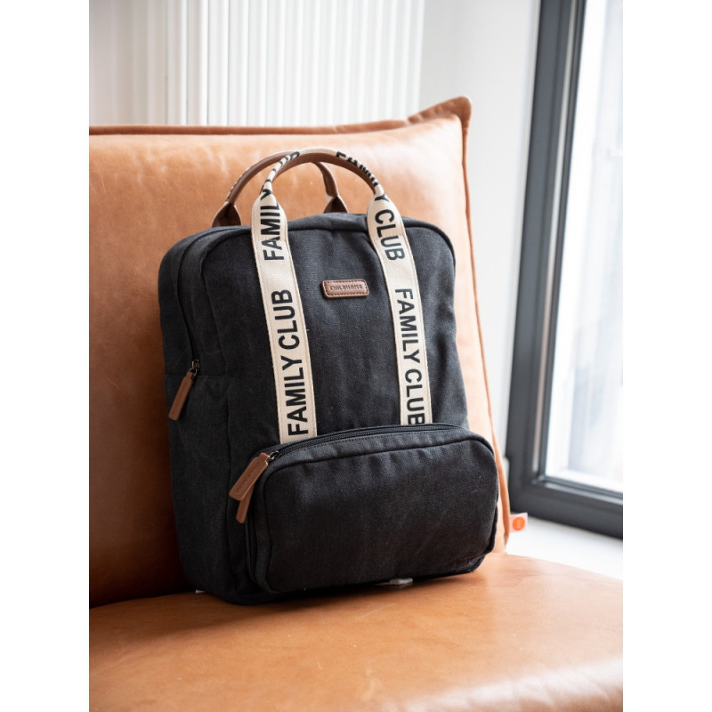 Рюкзак Childhome Family club canvas black