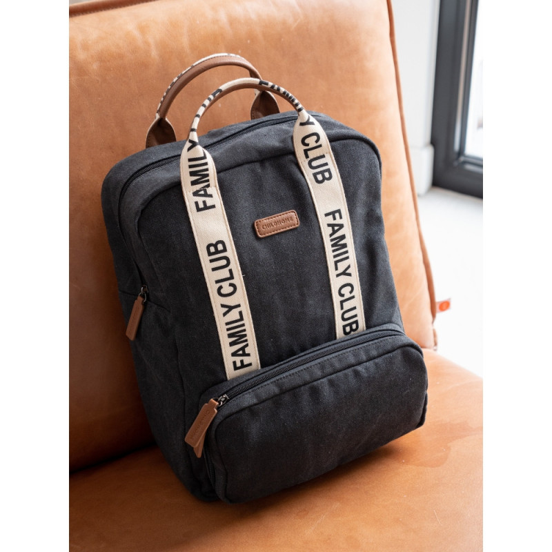 Рюкзак Childhome Family club canvas black