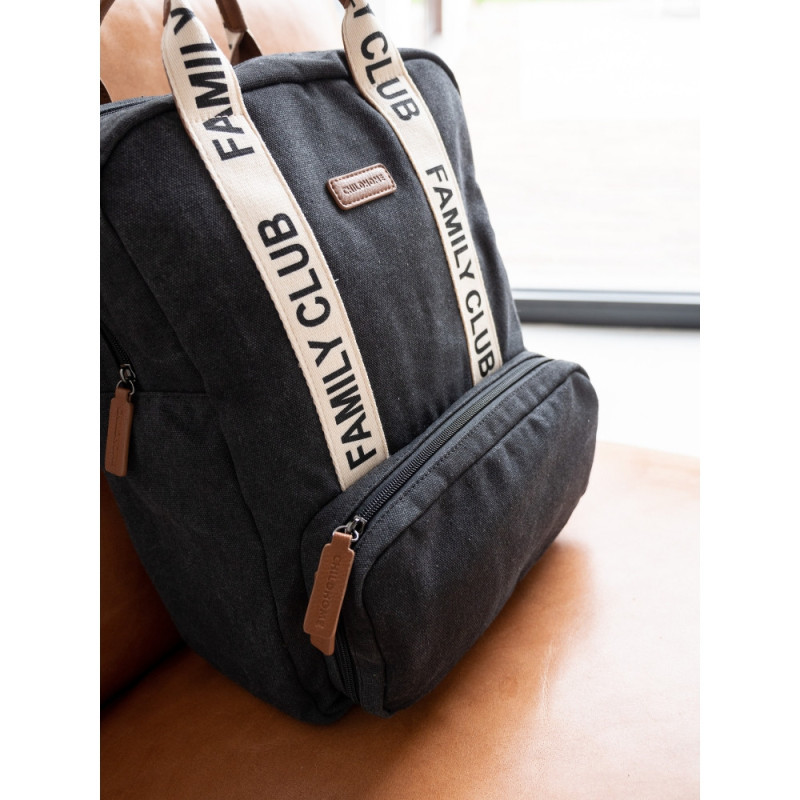 Рюкзак Childhome Family club canvas black