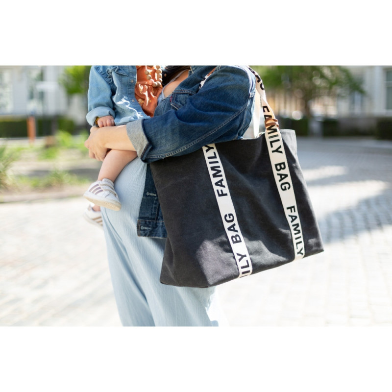 Сумка Childhome Family bag canvas black