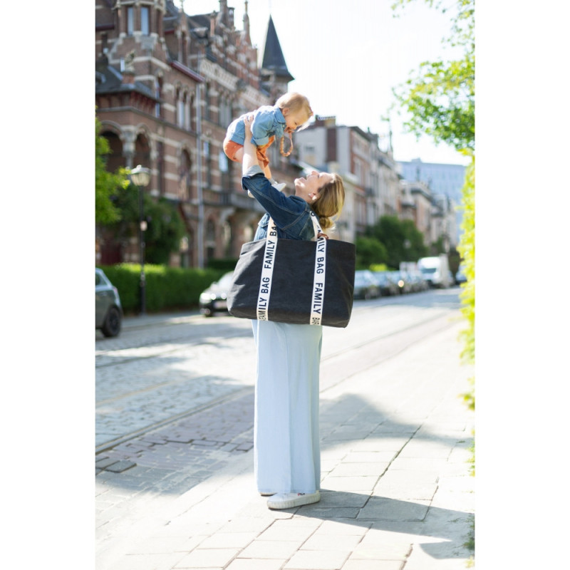 Сумка Childhome Family bag canvas black
