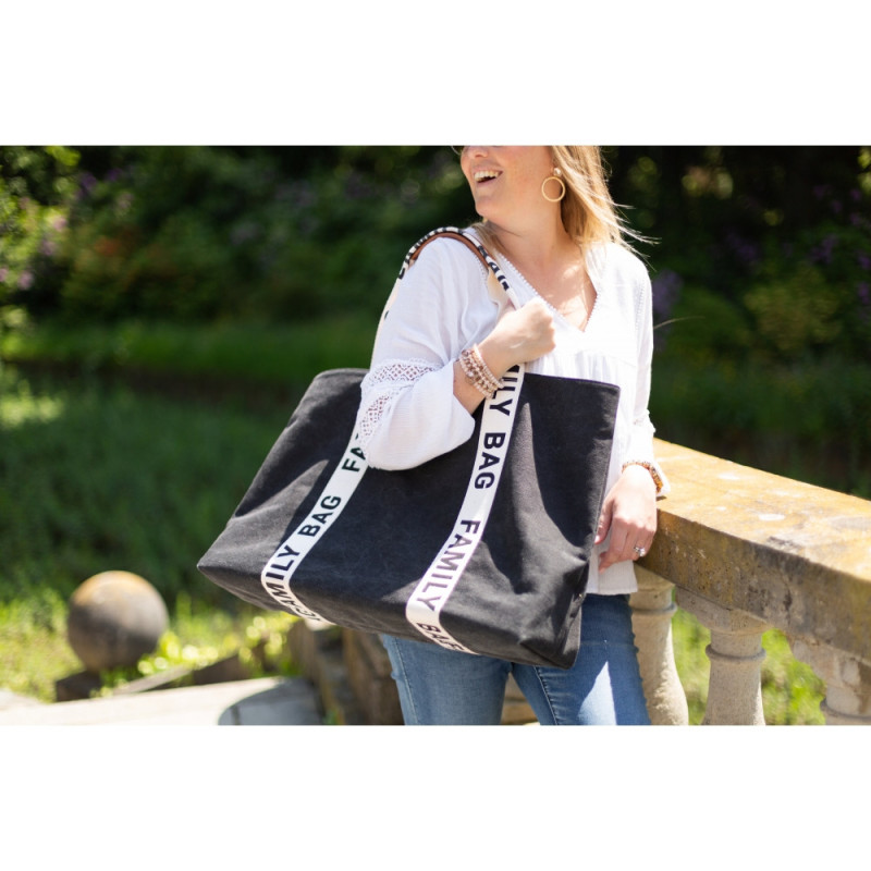 Сумка Childhome Family bag canvas black