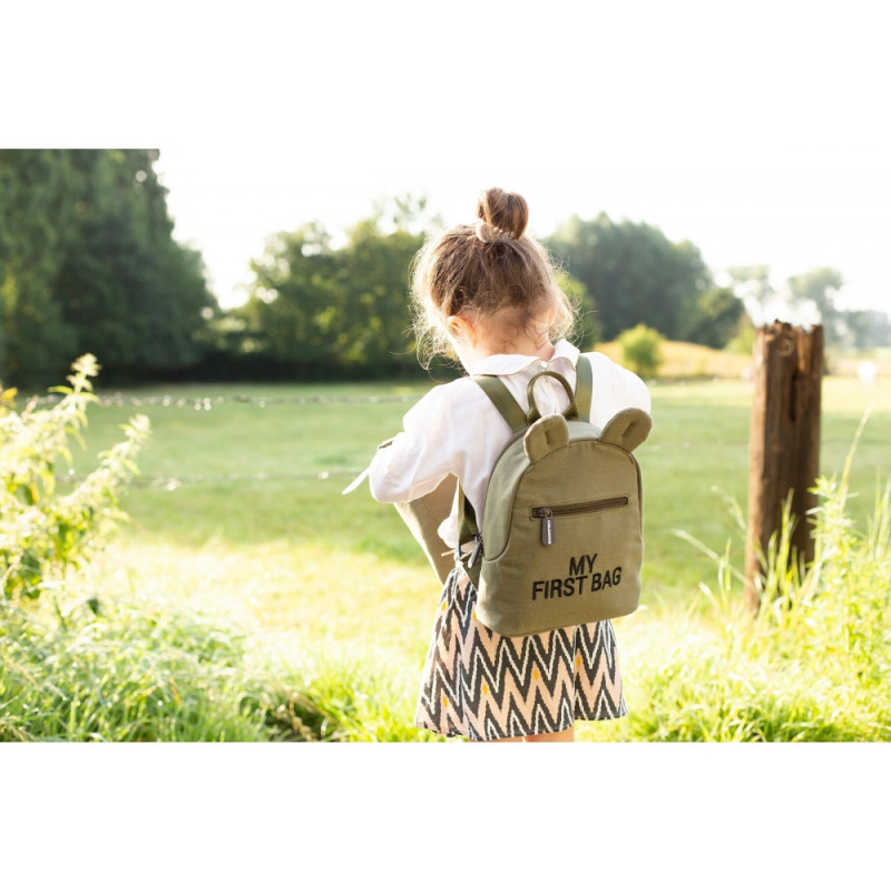 Рюкзак дитячий Childhome My first bag khaki