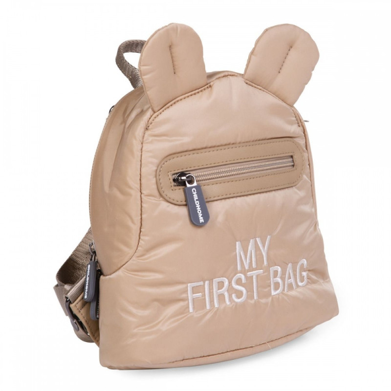 Рюкзак дитячий Childhome My first bag puffered beige