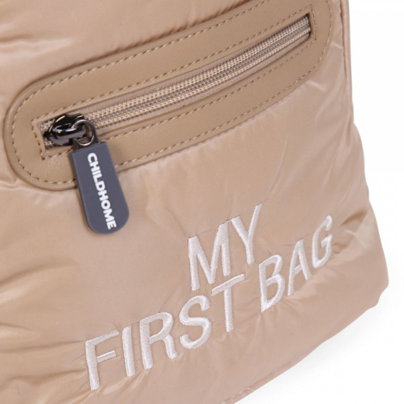 Рюкзак дитячий Childhome My first bag puffered beige