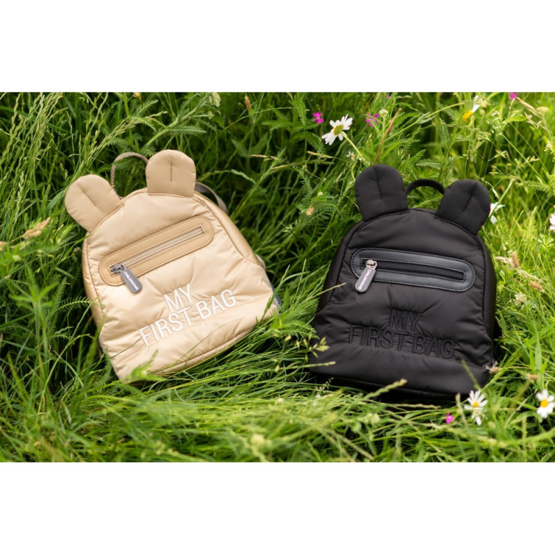 Рюкзак дитячий Childhome My first bag puffered beige