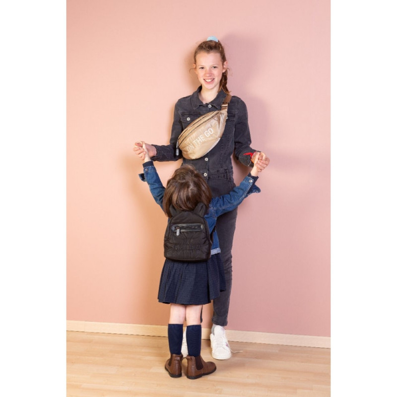 Рюкзак дитячий Childhome My first bag puffered black