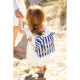 Рюкзак дитячий Childhome My first bag stripes electric blue