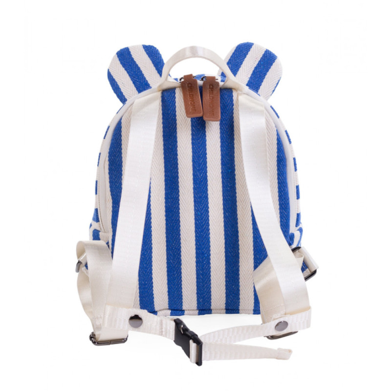Рюкзак дитячий Childhome My first bag stripes electric blue