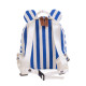 Рюкзак дитячий Childhome My first bag stripes electric blue