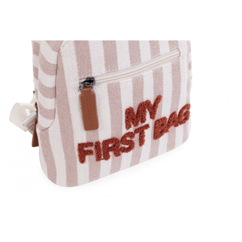 Рюкзак дитячий Childhome My first bag nude/terracotta