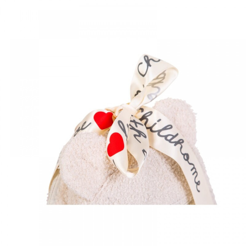 Рюкзак дитячий Childhome My first bag teddy white