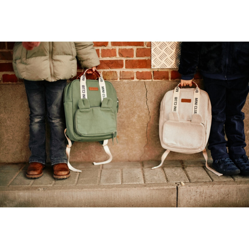 Рюкзак дитячий Childhome Mini Club canvas green