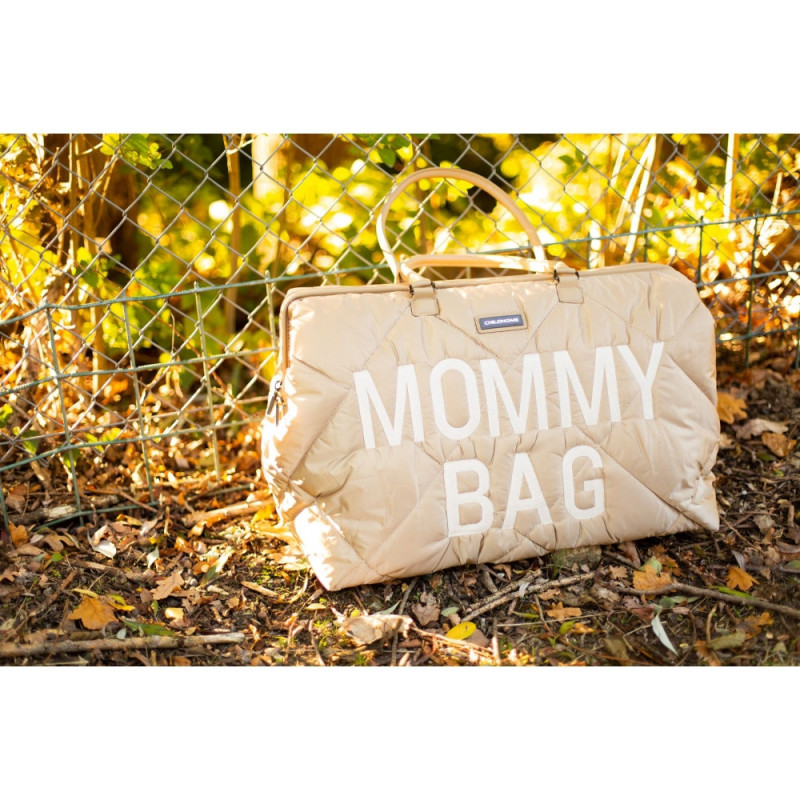 Сумка Childhome Mommy bag puffered beige