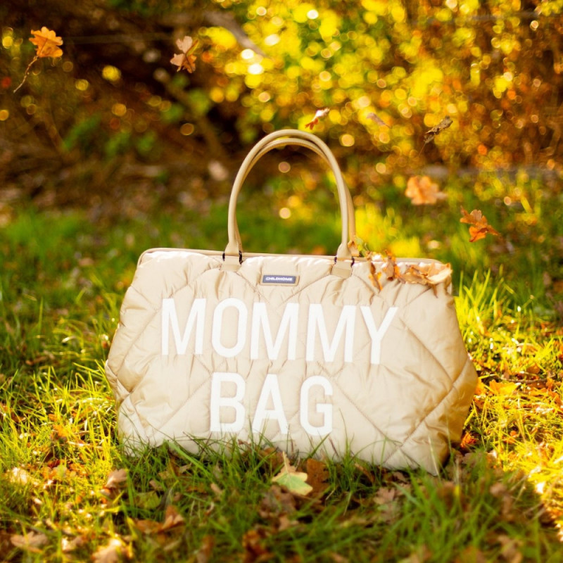 Сумка Childhome Mommy bag puffered beige
