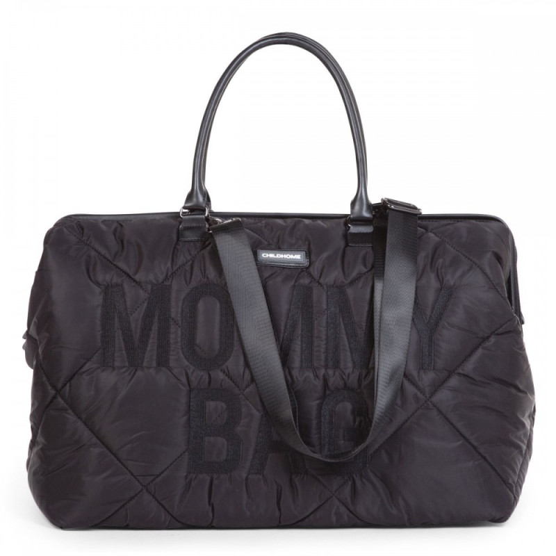Сумка Childhome Mommy bag puffered black
