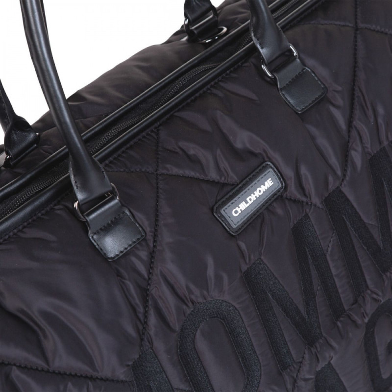 Сумка Childhome Mommy bag puffered black