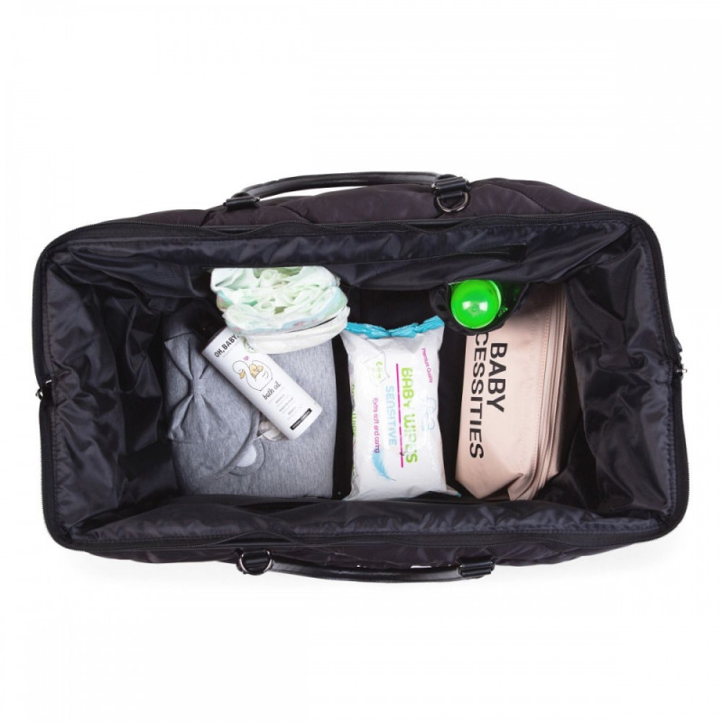 Сумка Childhome Mommy bag puffered black