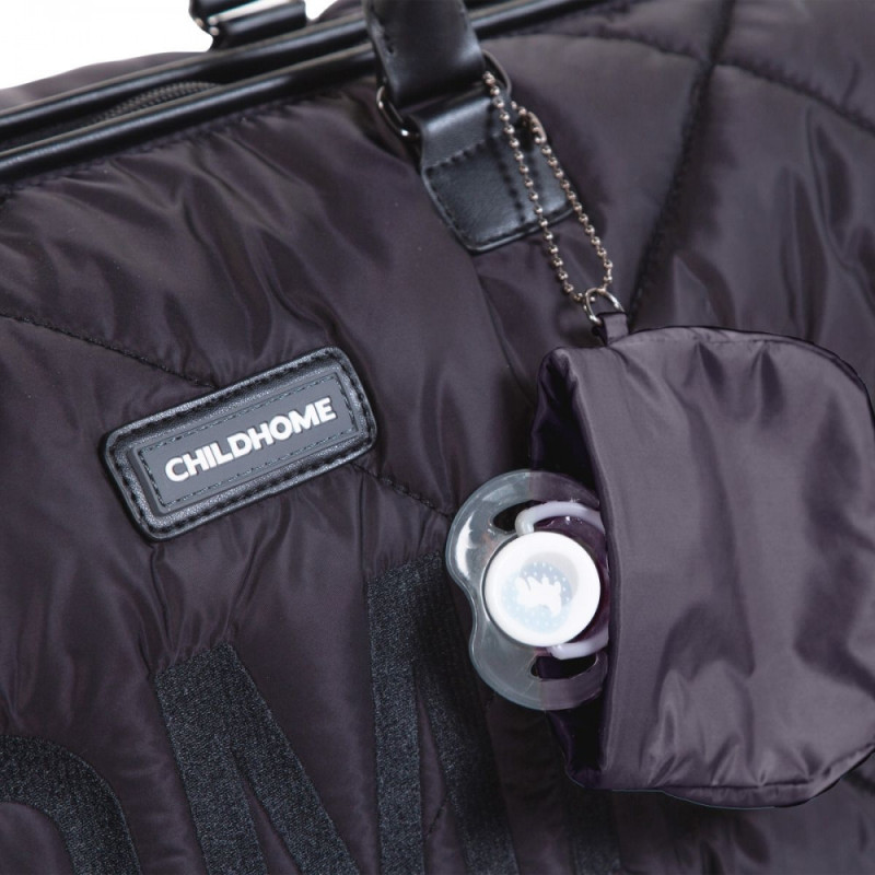 Сумка Childhome Mommy bag puffered black