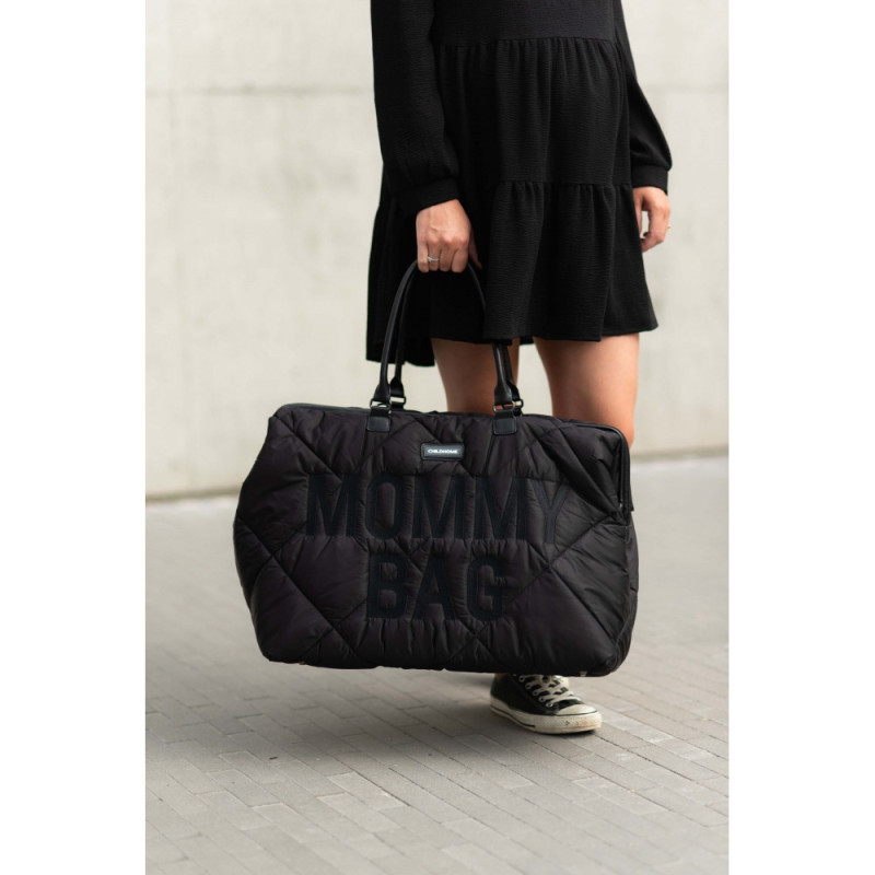 Сумка Childhome Mommy bag puffered black
