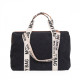 Сумка Childhome Mommy bag Signature canvas black